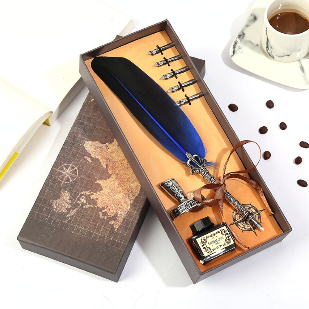 Retro Feather Quill Dip Pen Se - Writing Tools review and price