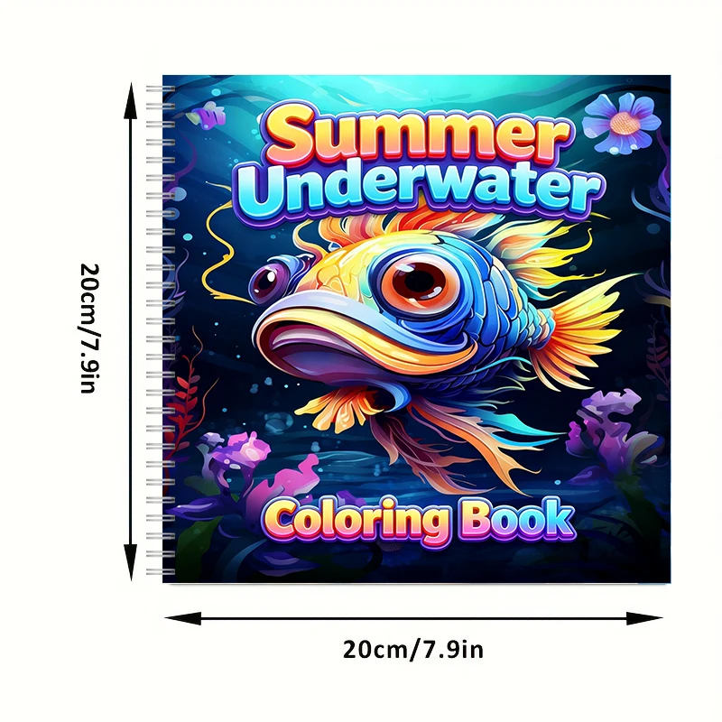 Summer Underwater Coloring Boo - School Supplies review and price