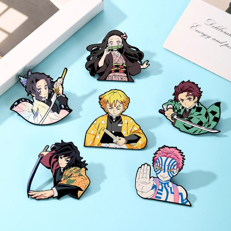6pcs Demon Slayer Kimetsu No Y - School Supplies review and price