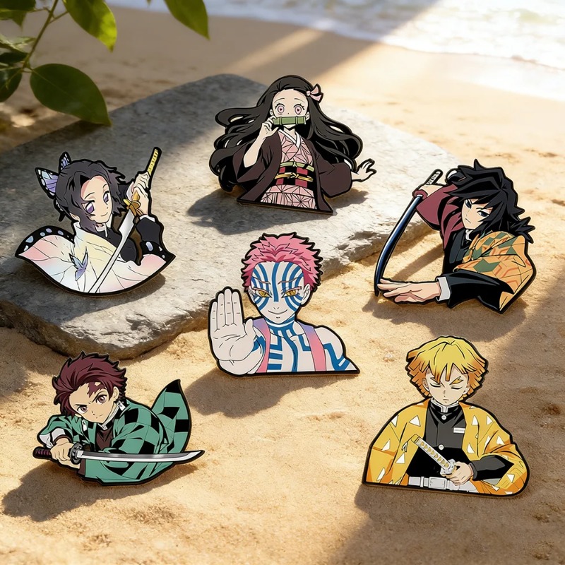 6pcs Demon Slayer Kimetsu No Y - School Supplies review and price