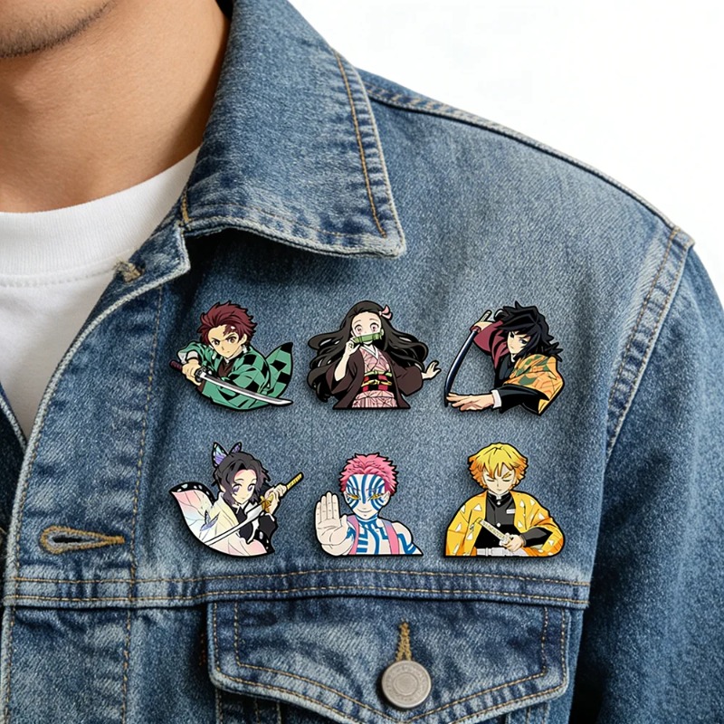 6pcs Demon Slayer Kimetsu No Y - School Supplies review and price
